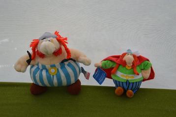 Originele Asterix en Obelix knuffels : 25cm en 18cm uit 1995 beschikbaar voor biedingen