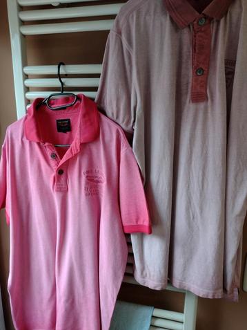 PME polo XXL oud roze beschikbaar voor biedingen