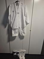 Taekwondo pak en beschermers, Ophalen, Taekwondo, Maat XS of kleiner, Vechtsportmateriaal