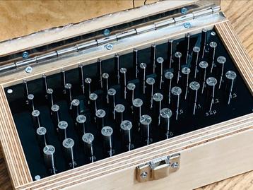 Set meetstiften 3-8x0.1 mm draaibank freesbank beschikbaar voor biedingen