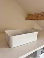 Witte opzet waskom/wasbak, Ophalen, Minder dan 50 cm, Nieuw, Minder dan 100 cm