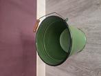 Groene Emaille Emmer, Antiek en Kunst, Antiek | Emaille, Ophalen of Verzenden