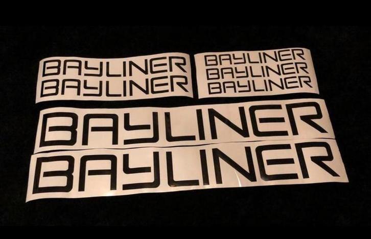 Bayliner Boot Stickers, Watersport en Boten, Bootonderdelen, Nieuw, Ophalen of Verzenden