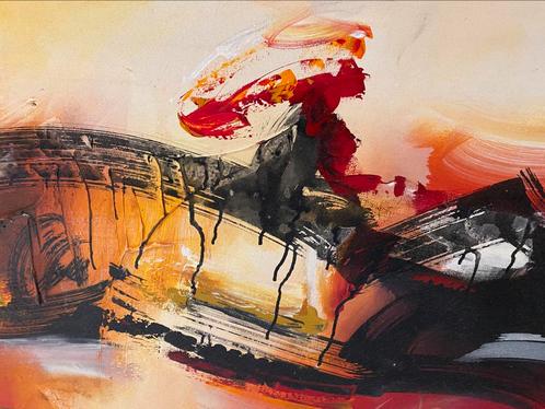 William Malucu 180 x 60 cm, Antiek en Kunst, Kunst | Schilderijen | Abstract, Ophalen
