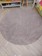 Kinderkamer Tapijt - Taupe/Roze - Ø160cm, Ophalen of Verzenden