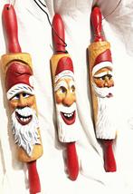 Originele handgemaakte Kerstman deegroller, Ophalen of Verzenden