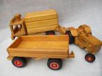 Fagus 3 x houten , hoogwaardig, waardevol speelgoed., Ophalen of Verzenden, Gebruikt, Duw- of Trekspeelgoed