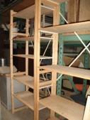 Magazijn stelling legborden 50 cm x 100 cm