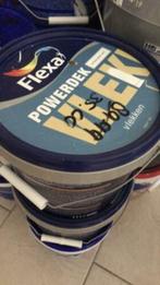 Flexa powerdek vlekken renovatieverf stralend wit 5 liter, Ophalen of Verzenden