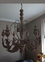 Hoffz 6 armige kroonluchter stoer sober landelijk, Huis en Inrichting, Ophalen of Verzenden, Zo goed als nieuw