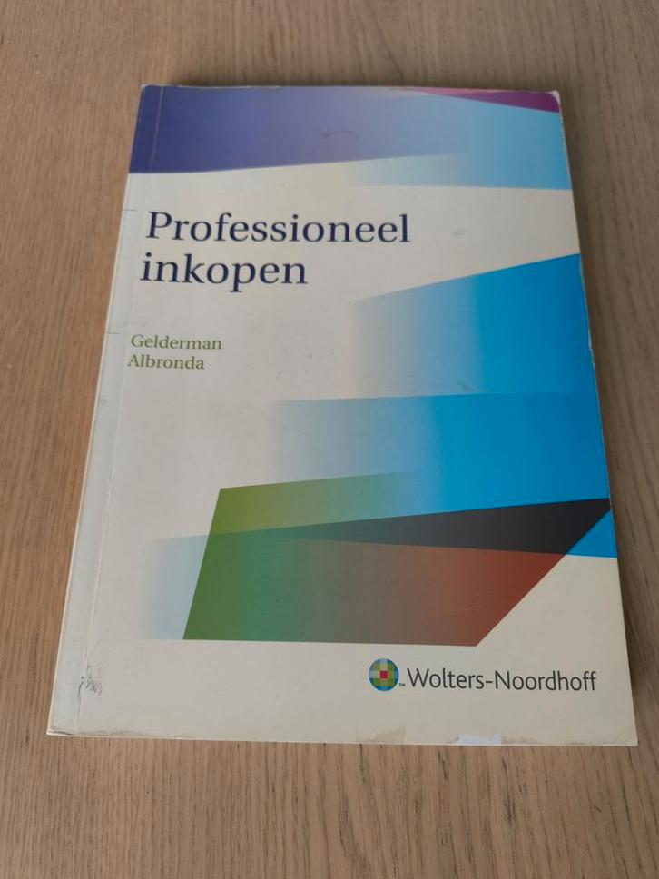 C.J. Gelderman - Professioneel inkopen, Boeken, Economie, Management en Marketing, Gelezen, Management, Ophalen of Verzenden