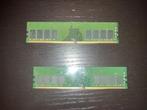 2x DIMM DDR4 8G 2666MHz sticks, Computers en Software, DDR4, 8 GB, Ophalen of Verzenden, Zo goed als nieuw