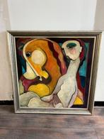 Olieverf  schilderij  op kanvas  kunstenaar Theo Mackaay, Ophalen of Verzenden