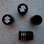 Set van 4 gloednieuwe aluminium Suzuki ventieldoppen., Ophalen of Verzenden, Nieuw
