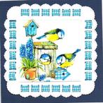 vogelkaarten met lint, Verzenden, Nieuw, Dieren