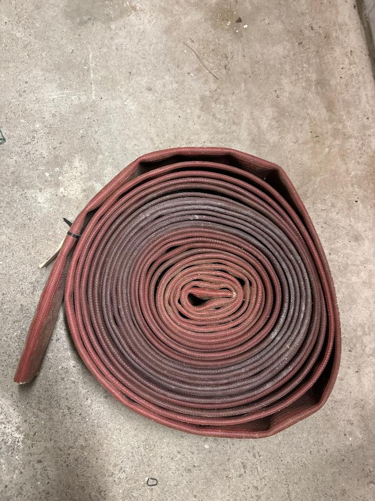 3" Brandslang 15m (excl koppelingen), Huis en Inrichting, Brandblussers en Brandkasten, Ophalen, Gebruikt, Brandkast