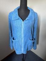 Ijsblauw vestje/jasje fur mt 2xl 44/46 z.g.a.n., Kleding | Dames, Blauw, Maat 46/48 (XL) of groter, Ophalen of Verzenden, Zo goed als nieuw