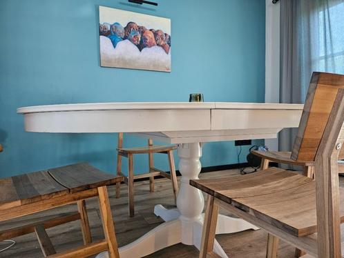 Uitschuifbare tafel - Ingatorp, Huis en Inrichting, Tafels | Eettafels, Zo goed als nieuw, 100 tot 150 cm, 150 tot 200 cm, Vijf personen of meer