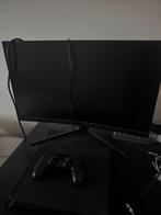 PlayStation 4 + MSI Monitor, Gaming, Hoofdtelefoonaansluiting, Full HD, Ophalen of Verzenden