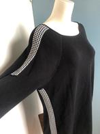 Faber woman zwart gebreide jurk 44 pied de poule, Kleding | Dames, Zwart, Maat 42/44 (L), Ophalen of Verzenden, Zo goed als nieuw