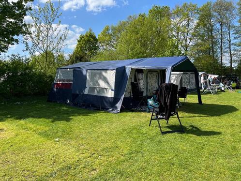 Jamet Louisiana vouwwagen, Caravans en Kamperen, Vouwwagens, Jamet, meer dan 6, Blauw, Aanwezig, Ophalen