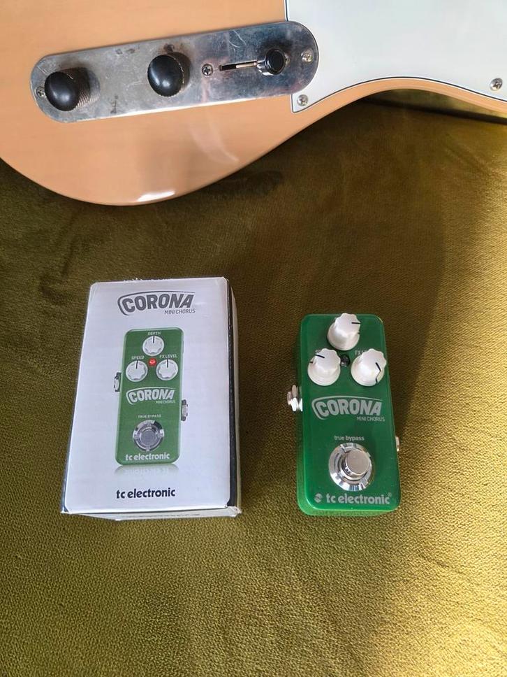 TC Electronic Corona Mini Chorus Pedaal, Muziek en Instrumenten, Effecten, Zo goed als nieuw, Chorus, Ophalen of Verzenden