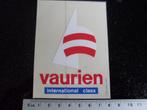 ruit sticker vaurien international class logo zeilen, Verzenden, Zo goed als nieuw, Sport