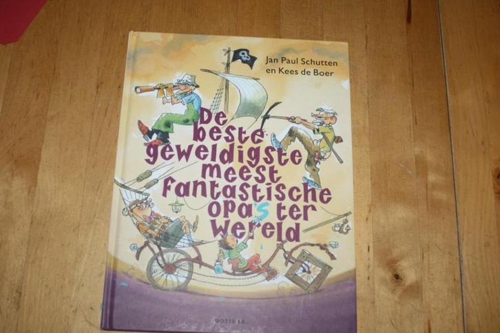 De beste geweldigste opa's ter wereld, Jan Paul Schutten, Boeken, Kinderboeken | Kleuters, Gelezen, Fictie algemeen, 4 jaar, Jongen of Meisje