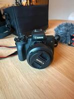 Canon EOS M50 – Complete Vlog & Fotografie Set, Ophalen, Zo goed als nieuw, Canon, 8 keer of meer