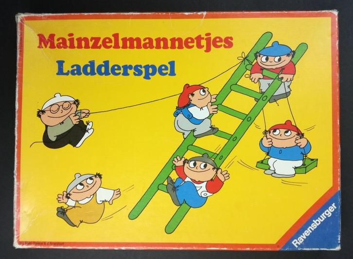 MAINZELMANNETJES Mainzelmännchen Ladderspel '79 RAVENSBURGER, Verzamelen, Film en Tv, Gebruikt, Tv, Overige typen, Verzenden