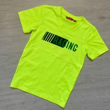 Als NIEUW! Tygo & Vito T-shirt draagmaat 122/128 fluor geel beschikbaar voor biedingen