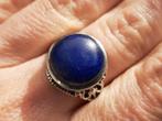 Vanoli - 925 zilveren ring met lapislazuli maat 18,25, 18 tot 19, Vanoli, Blauw, Amsterdam