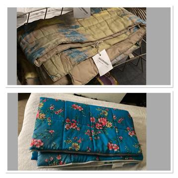 Vintage plaid - deken & slaapzak  / eenpersoons beschikbaar voor biedingen