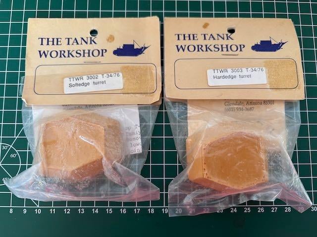 TWS	3002 3003	Resin turret T34/76, Verzenden, Nieuw, 1:50 of kleiner