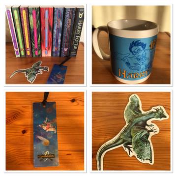 HARRY POTTER 8️BOEKEN BOEKENLEGGER 2D + MAGNEET beschikbaar voor biedingen