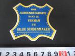 sticker voor schoenreparatie naar de vakman GILDE Schoenmake, Ophalen, Zo goed als nieuw, Bedrijf of Vereniging