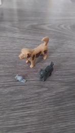 playmobil hond kat muis 4563 mist etensbak voor de rest comp, Ophalen of Verzenden, Gebruikt