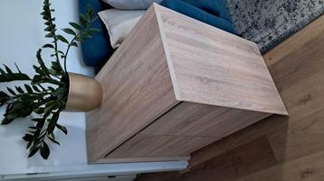 Mooie eiken kast 2 deuren 2 legplanken  beschikbaar voor biedingen