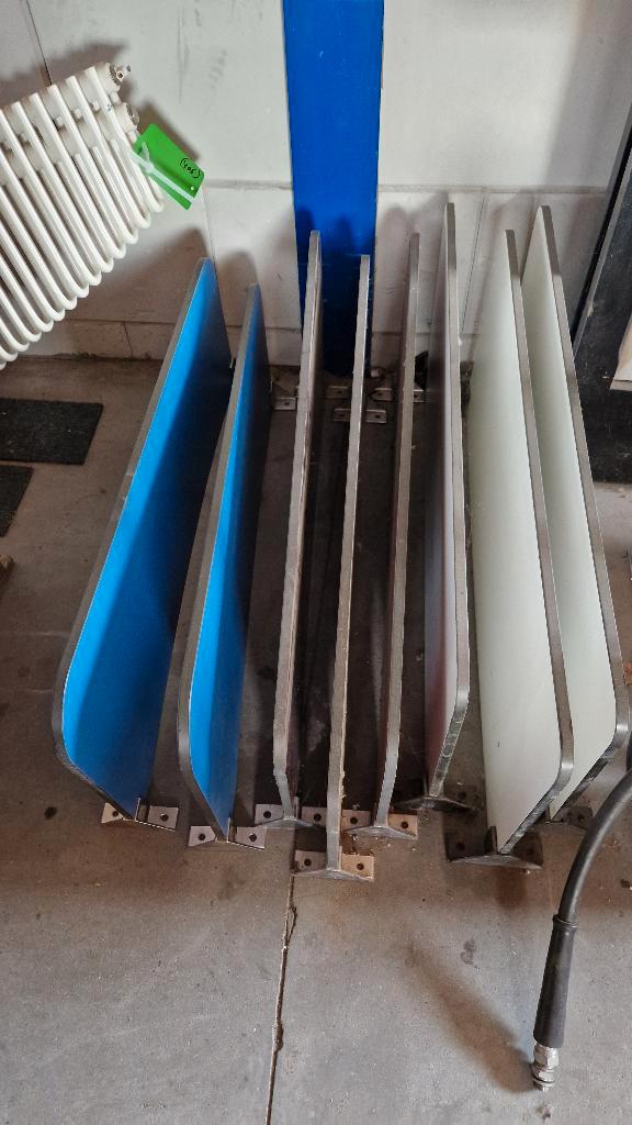 Schaamschotten urinoir scheidingsplaat afschermplaat ( 070 ), Doe-het-zelf en Verbouw, Sanitair, Gebruikt, Toilet, Ophalen