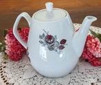 Leuke vintage theepot, rode roos, Mosa, 3 boogjes, Antiek en Kunst, Ophalen of Verzenden