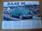 Saab 96, Ophalen of Verzenden, Nieuw, Folder