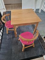Zo goed als nieuwe kindertafel met 2 stoeltjes, Kinderen en Baby's, Kinderkamer | Tafels en Stoelen, Ophalen, Zo goed als nieuw