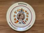 Wilhelmina herdenkingsbord 1898-1948, Ophalen of Verzenden, Gebruikt, Nederland, Servies