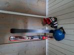 Ski set schoenen plus helm kind maat 33/34, Sport en Fitness, Skiën en Langlaufen, Ophalen of Verzenden, Gebruikt, 100 tot 140 cm