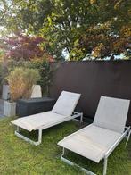 2 Aluminium ligbedden zeer stevig!, Ophalen, Gebruikt, Aluminium