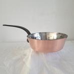 Peter brux Dikwandige koperen horeca pan 20 cm & 2 kilo, Ophalen of Verzenden, Gebruikt, Overige materialen, Koekenpan of Braadpan