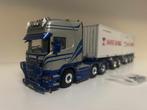 Wsi Scania Jeffrey VD Schans containertransport, Hobby en Vrije tijd, Modelauto's | 1:50, Ophalen of Verzenden, Zo goed als nieuw