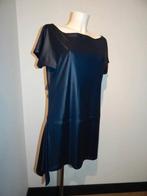 Sarah Pacini donker blauw jurkje tuniek zijkant langer one, Maat 38/40 (M), Sarah Pacini, Zo goed als nieuw, Boven de knie