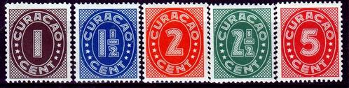 Curaçao NVPH 121/5 postfris, Postzegels en Munten, Postzegels | Nederlandse Antillen en Aruba, Postfris, Verzenden