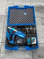 Uponor UP110 perstang incl lader accu en bekken 16 20 25, Ophalen of Verzenden, Zo goed als nieuw